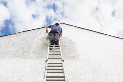 Peinture extérieure à Serques — façades et ravalement